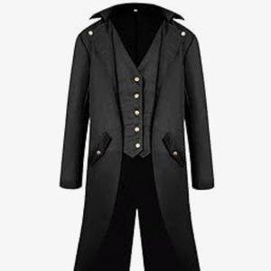 Steampunk Vintage Tailcoat Jacket Gothic